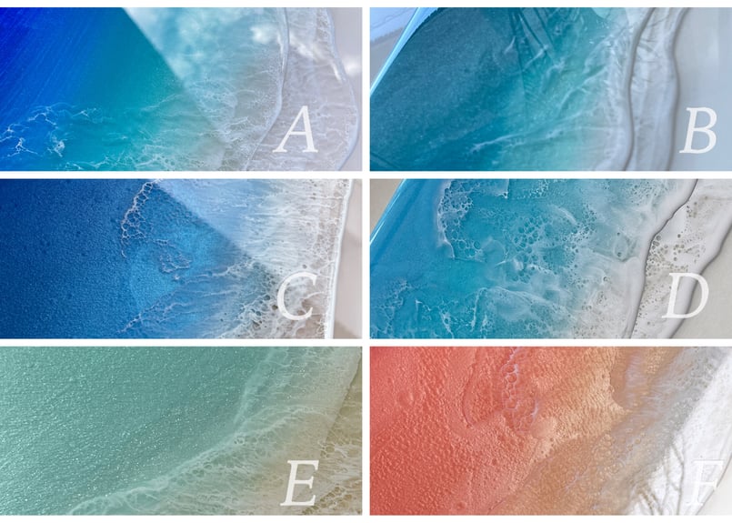 レジンアート【波のキャンバス】カスタムオーダー | Resin Art Shop