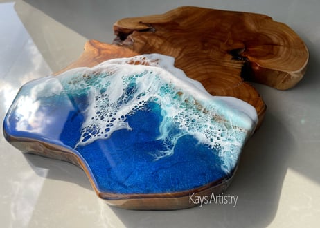 【レジンアートホームデコ】現品　オーシャンホームデコ/Home Decor
