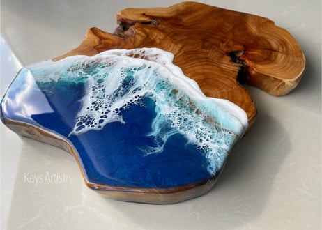 【レジンアートホームデコ】現品　オーシャンホームデコ/Home Decor