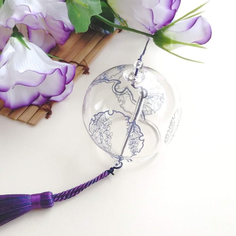 ガラス用 花雪輪転写紙 紺 | HARU-RU STORE