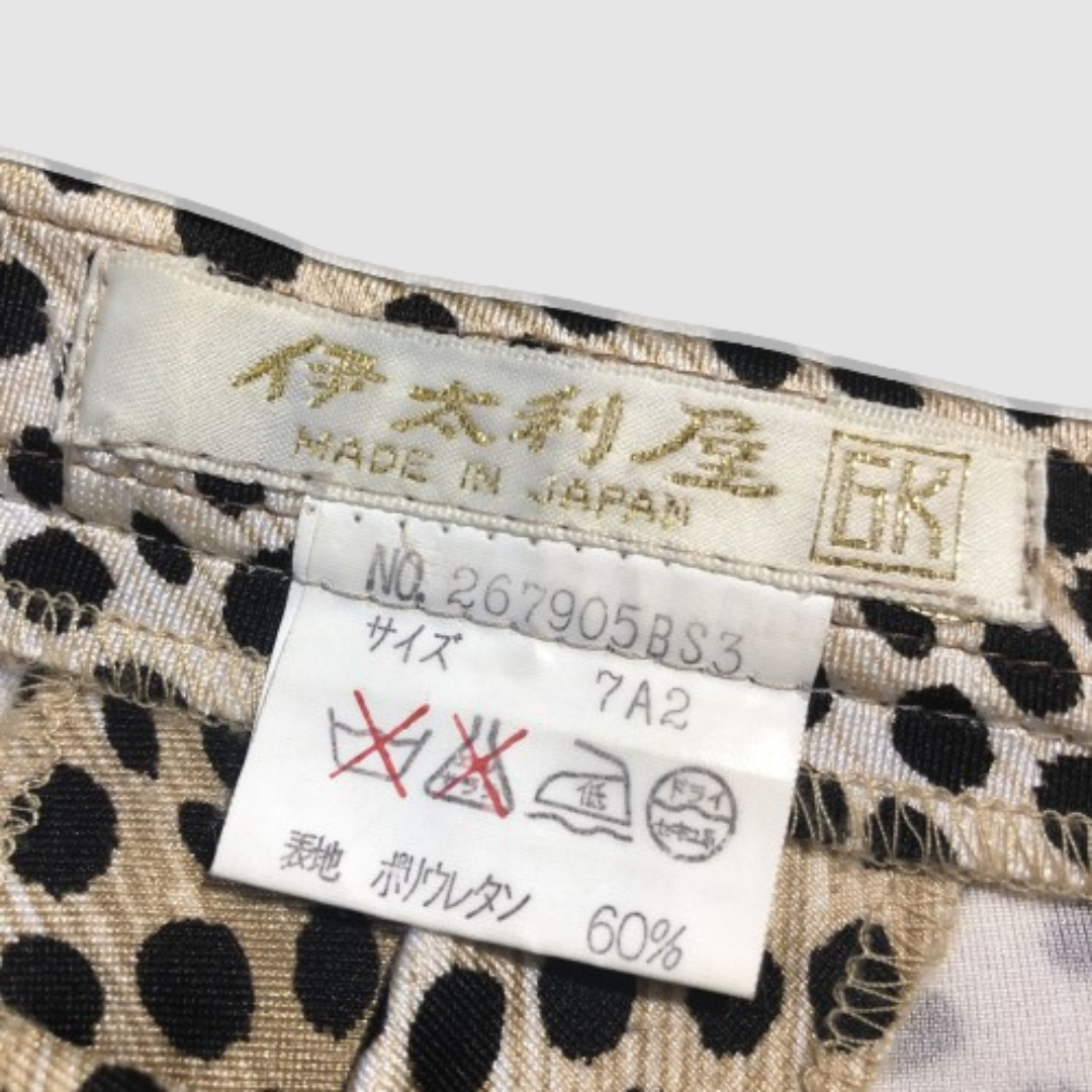 【美品】伊太利屋-イタリヤ-レオパードレギンスパンツ サイズS 伊太利屋-イタリヤ-レオパードレギンスパンツ | MoDeNeW