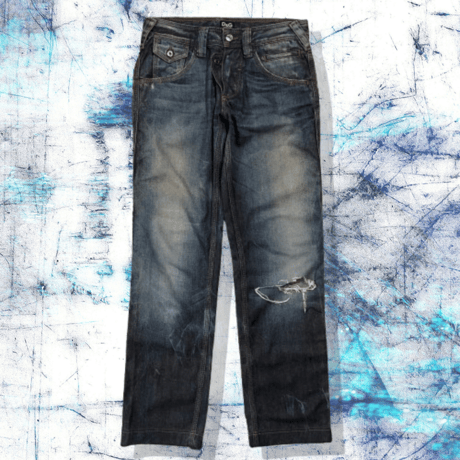 ドルチェ&ガッバーナ デニム バタフライポケット ブラック 蝶々 02AW dolcegabbana | STORES