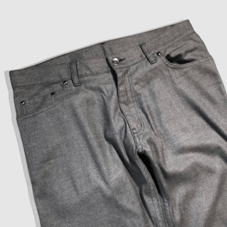 ランバン-LANVIN COLLECTION-ウール テーパードパンツ