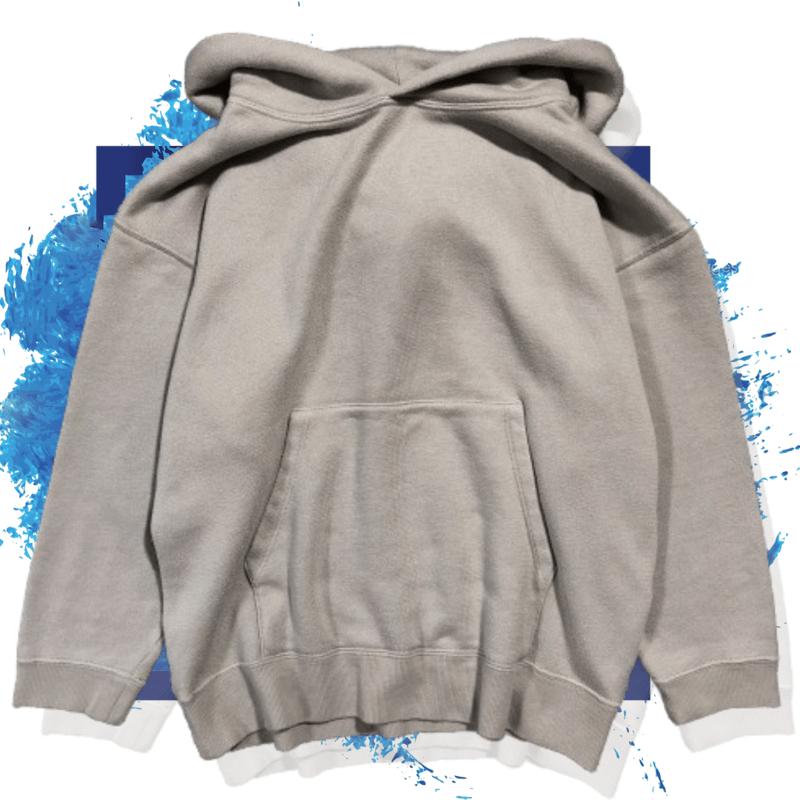 three dots フード付 パーカー スリークテリー ジップアップフーディ