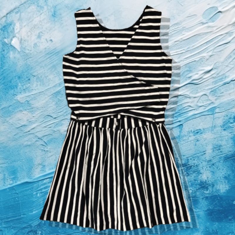 【美品】メゾンキツネ-Maison Kitsuné-ドッキングミディワンピース メゾンキツネ-Maison Kitsuné-ドッキングミディワンピース | MoDeNeW