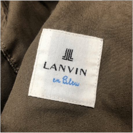 ランバンオンブルー-LANVIN en Bleu-クロップドパンツ