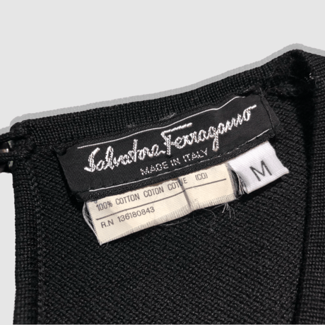 サルバトーレフェラガモ-Ferragamo-ノースリーブカットソー