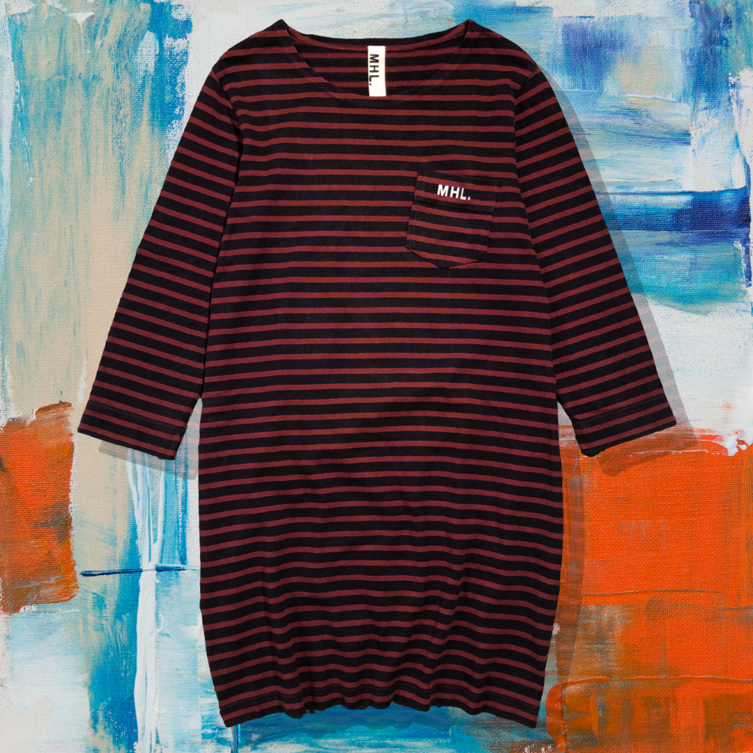 長袖ワンピース MHL マーガレットハウエル 美品 ns1295-01_1.jpg