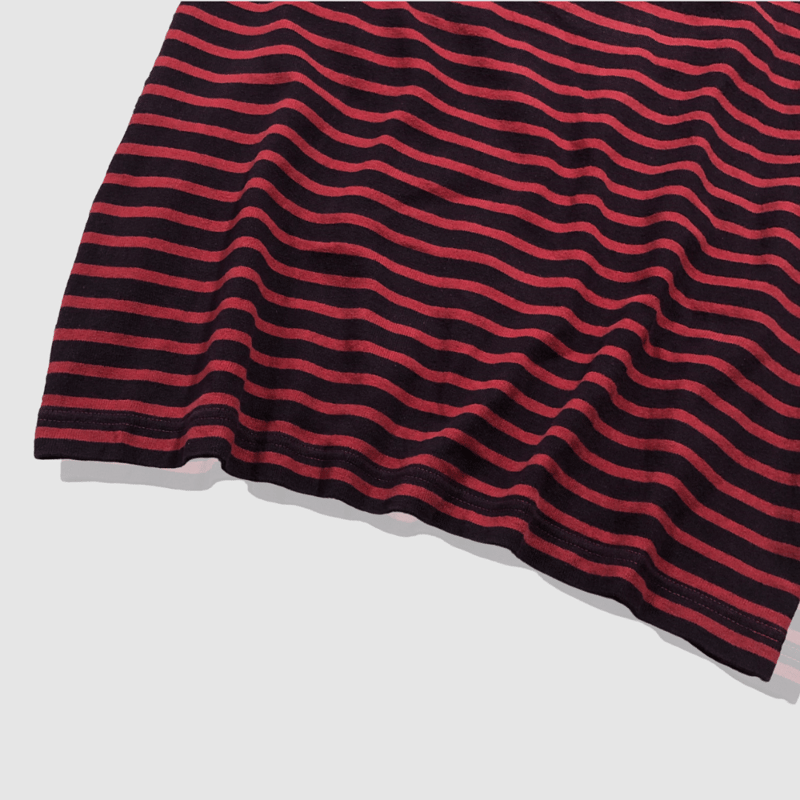 マーガレットハウエル-MHL.-ボーダーロングカットワンピース