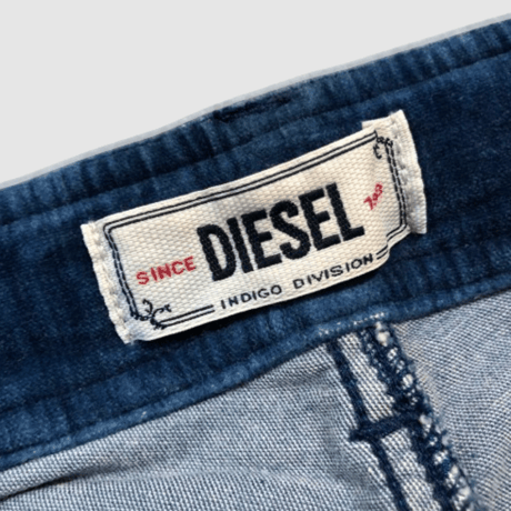 ディーゼル-diesel-スキニーデニムライクベロアパンツ