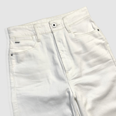 ジースターロゥ-G-Star Raw-ハイウエストストレートデニムパンツ