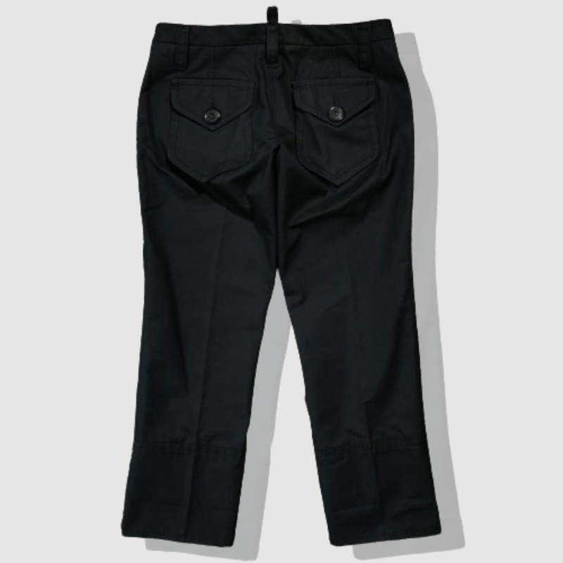 ディースクエアード-DSQUARED2-ロールアップクロップドパンツ | MoDeNeW 