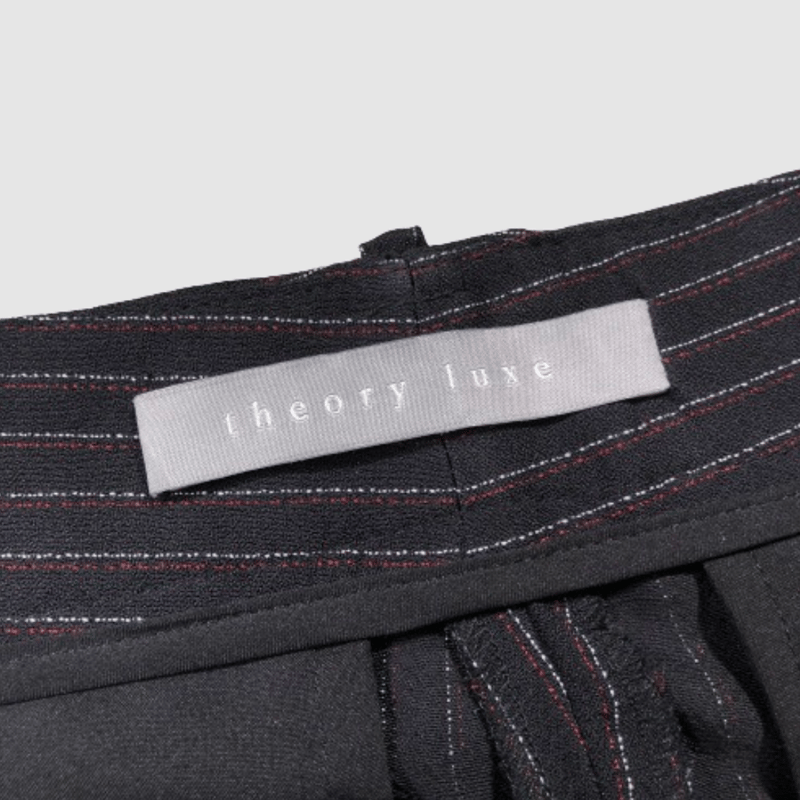 セオリーリュクス-theory luxe-ストライプストレートパンツ セオリーリュクス-theory luxe-ストライプストレートパンツ