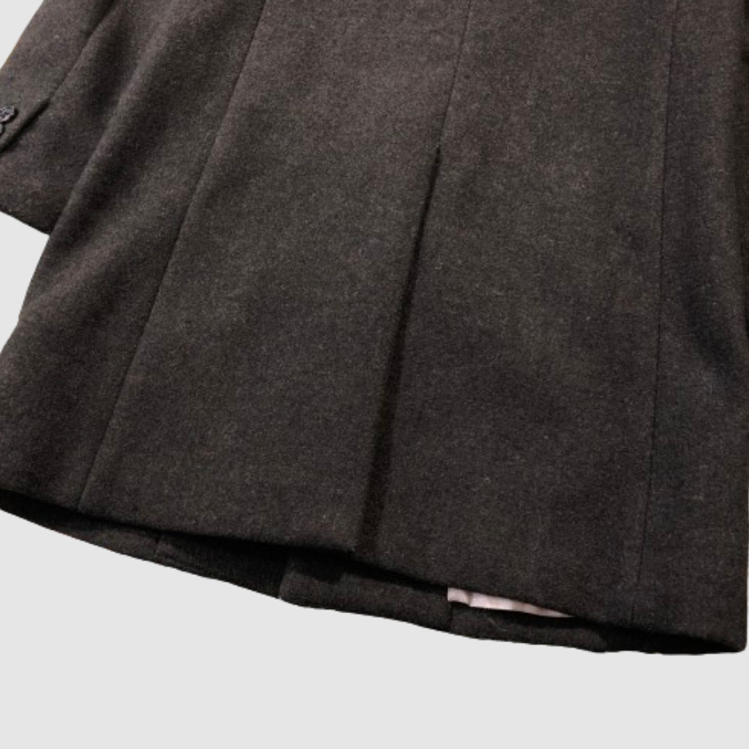 【美品】アルアバイル-allureville-メルトンウールロングコート アルアバイル-allureville-メルトンウールロングコート | MoDeNeW