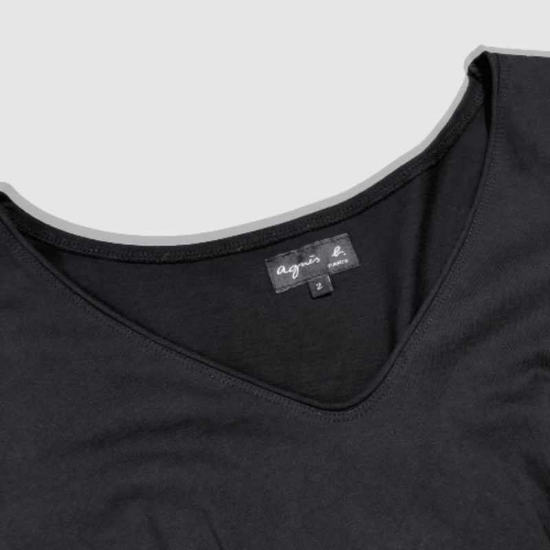 アニエスベー-agnes b.-ウエストシアーミディワンピース | MoDeNeW 