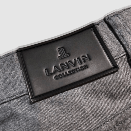 ランバン-LANVIN COLLECTION-ウール テーパードパンツ