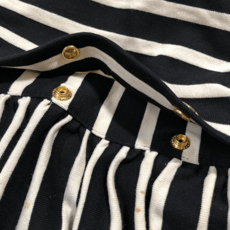 【美品】メゾンキツネ-Maison Kitsuné-ドッキングミディワンピース メゾンキツネ-Maison Kitsuné-ドッキングミディワンピース | MoDeNeW