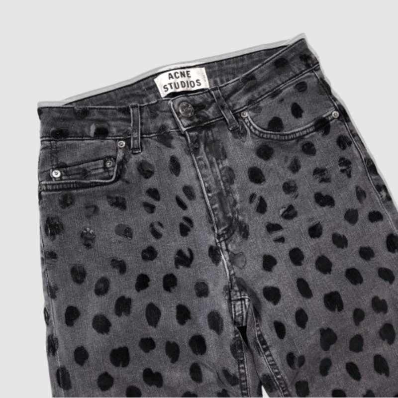 アクネストゥディオズ-Acne Studios-ドットスキニーデニムパンツ | MoDeNeW