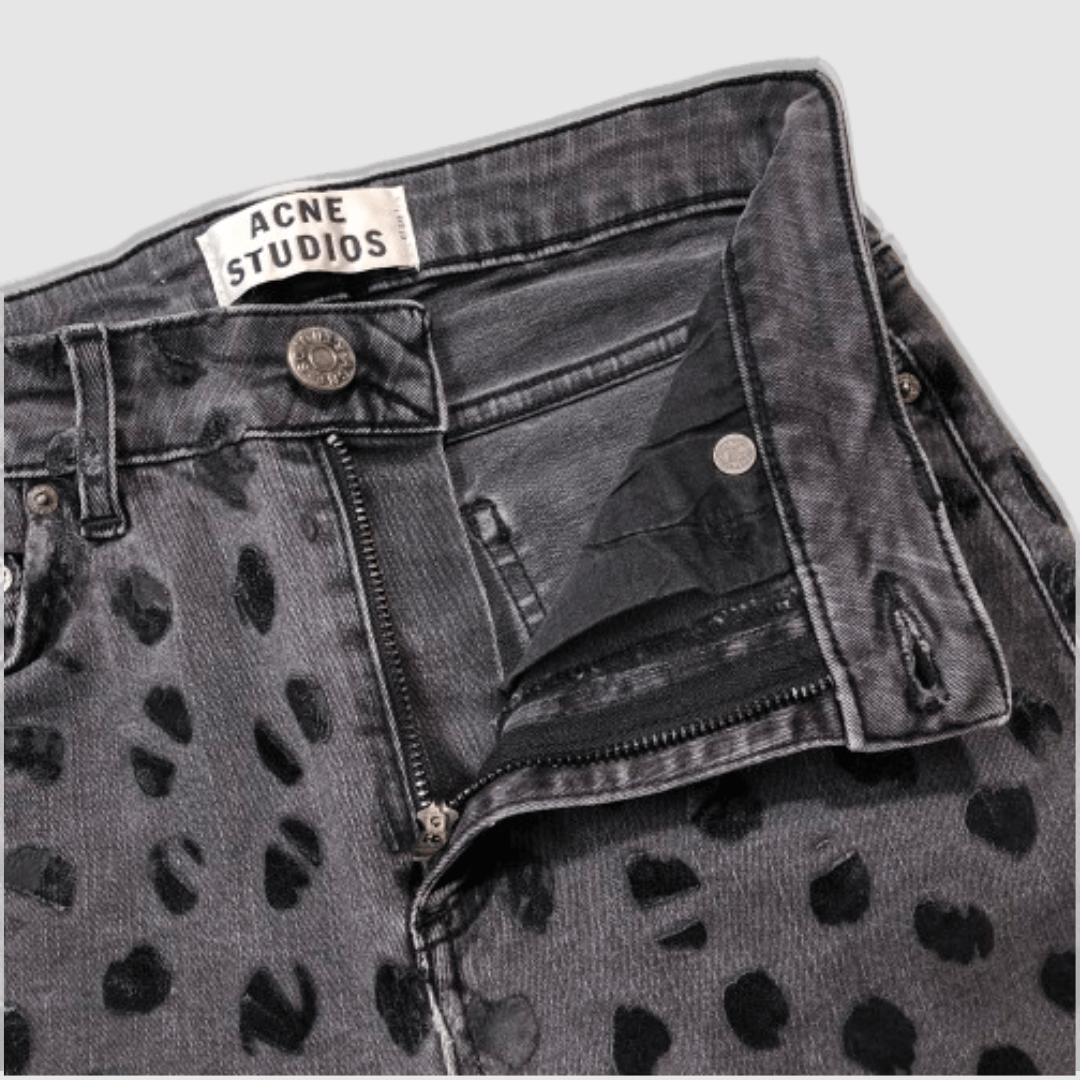 Acne Studios デニム ブラック スキニーパンツ 期間限定価格】アクネストゥディオズ Acne Studios ストレッチ