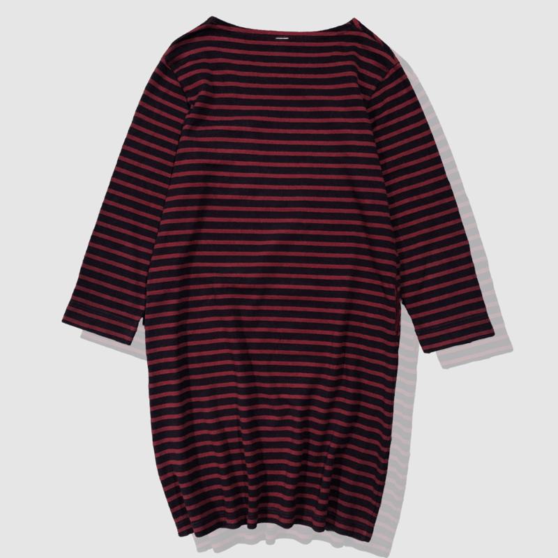 マーガレットハウエル-MHL.-ボーダーロングカットワンピース | MoDeNeW