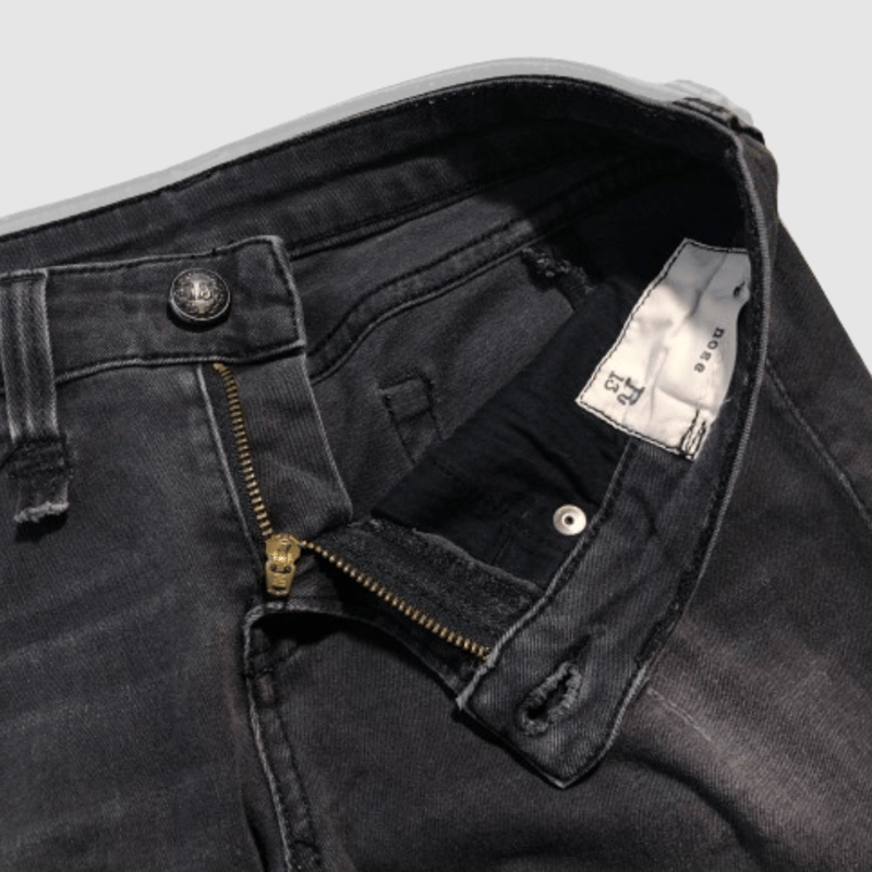 アールサーティーン - R13 - スキニーカットオフダメージデニムパンツ  