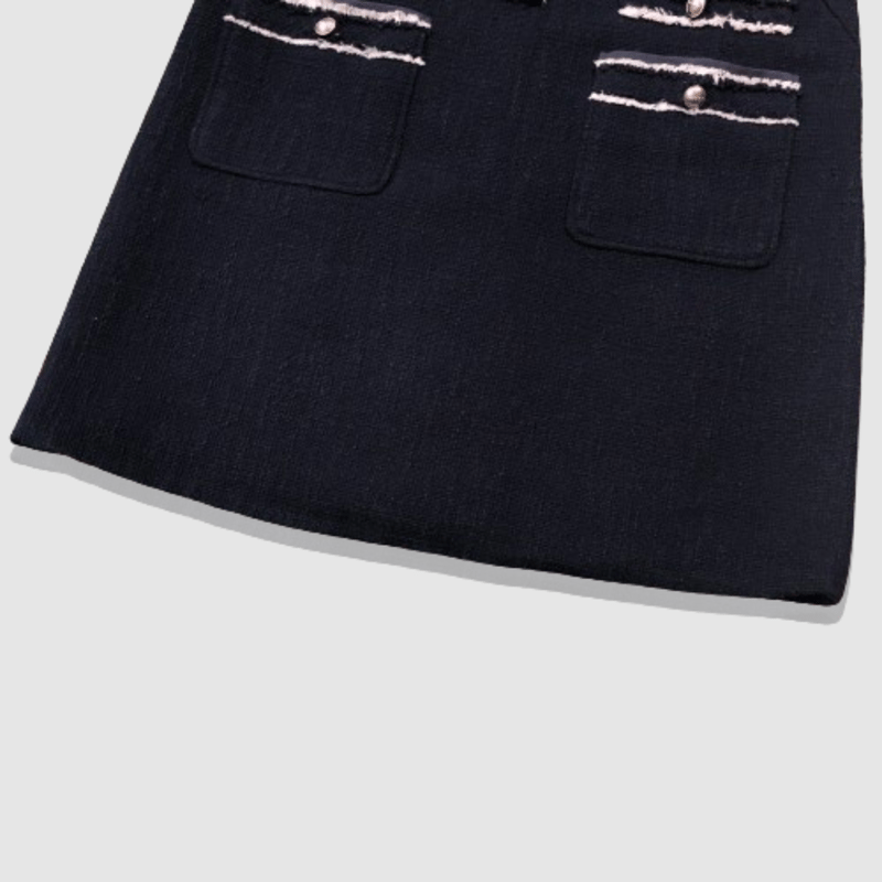 アドーア - ADORE - ツイードフリンジジャンパースカート | MoDeNeW