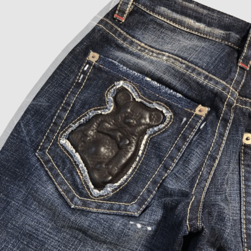 ディースクエアード スリムフィット FAIR】DSQUARED2(ディースクエアード) BLUE SPARKLE TOPPA WASH