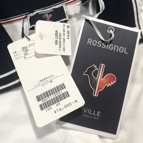ロシニョール-ROSSIGNOL-ノースリーブポロシャツ