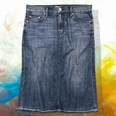 マザー-mother-ミディデニムスカート