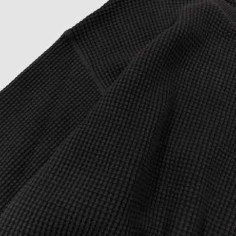 6 ROKU BEAUTY&YOUTH B&Y - ロク ビューティーアンドユース - THERMAL CREW NECK 6SLEEVE - サーマルカットソー