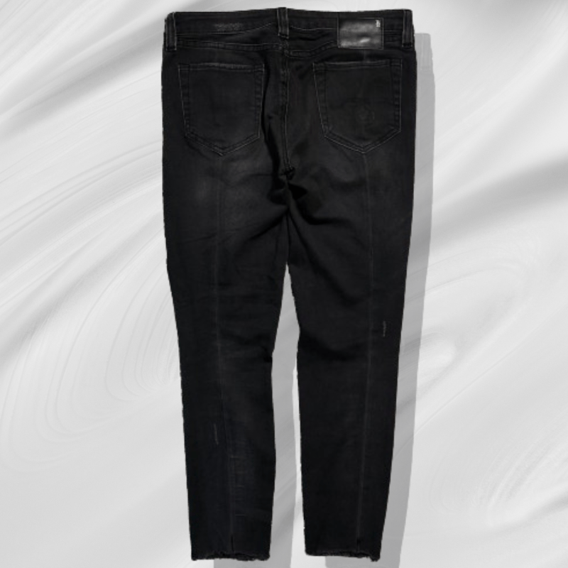 アールサーティーン - R13 - スキニーカットオフダメージデニムパンツ  