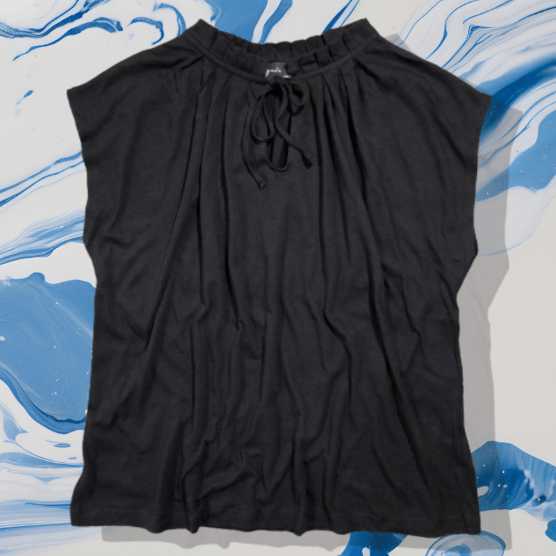 【美品】アニエスベー-agnes b.-スパンコールVネックカットソー アニエスベー-agnes b. -タッグネックカットソー | MoDeNeW