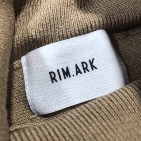 RIM.ARK-リムアーク-ボリュームスリーブハイネックニット