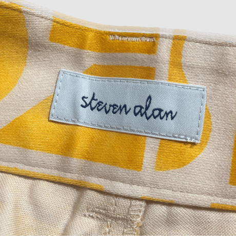 スティーブンアラン-Steven alan-ジオメデザインワイドパンツ