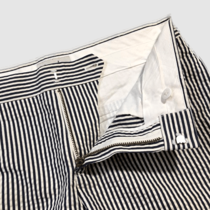 【新品】Steven Alan ストライプ スラックス スティーブンアラン-steven alan-ストライプテーパードパンツ | MoDeNeW