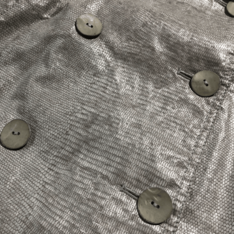 3.1 フィリップリム - 3.1 phillip lim - ノーカラー パイソン フェイクレザージャケット