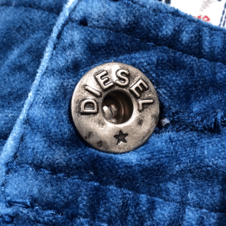 ディーゼル-diesel-スキニーデニムライクベロアパンツ