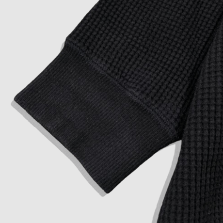 6 ROKU BEAUTY&YOUTH B&Y - ロク ビューティーアンドユース - THERMAL CREW NECK 6SLEEVE - サーマルカットソー