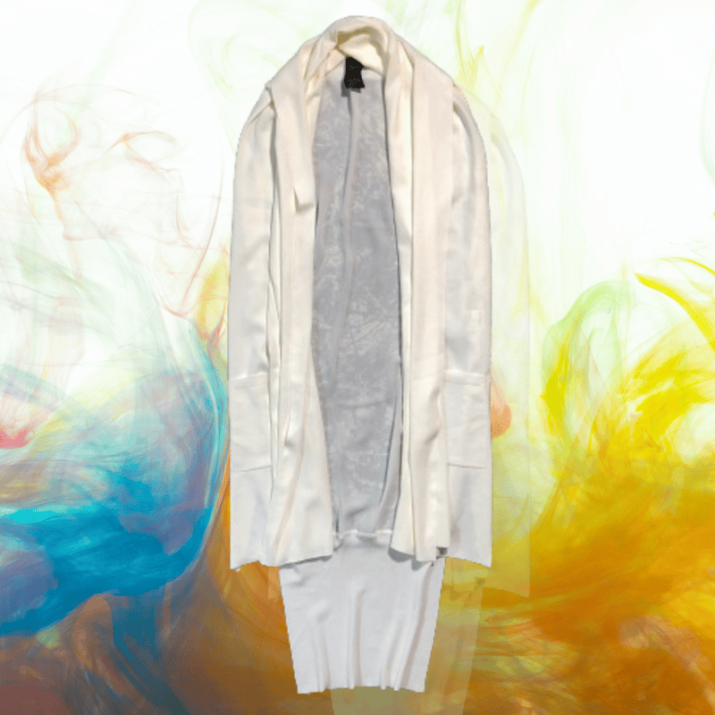 美品】ソブ-Sov.-ノースリーブシアーカーディブラウス 