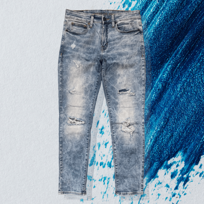 AMERICAN EAGLE ダメージデニム アメリカンイーグル ダメージ デニム