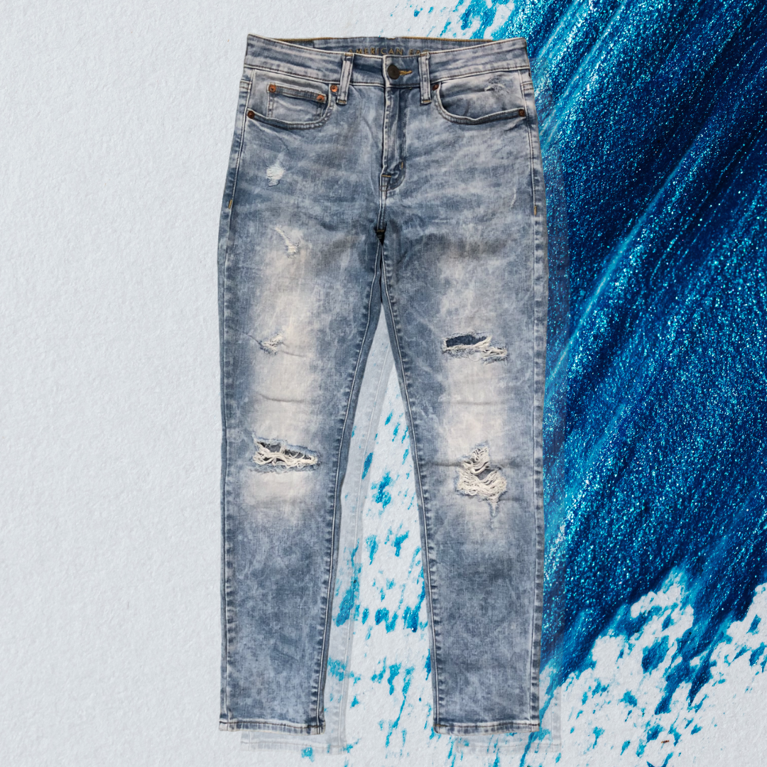 アメリカンイーグル-American Eagle-ダメージスキニーパンツ | MoDeNeW