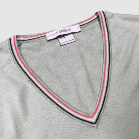 ジョンスメドレー-JOHN SMEDLEY-ノースリーブニット