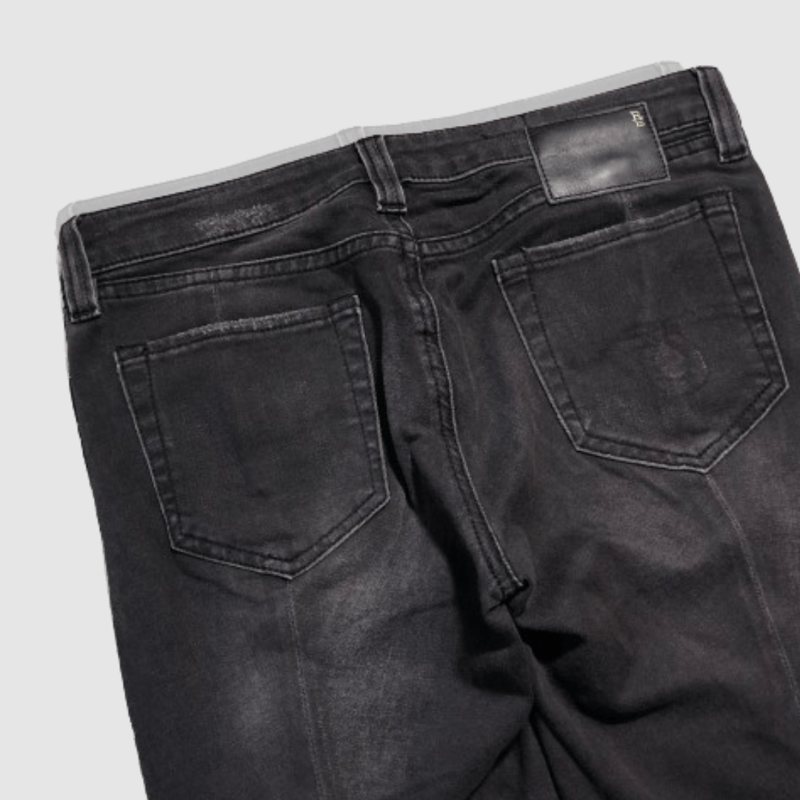 アールサーティーン-R13-スキニーカットオフダメージデニムパンツ 