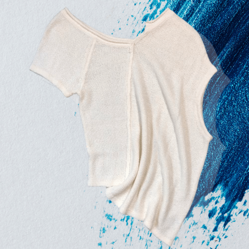 Ameri VINTAGE - アメリヴィンテージ-Ameri VINTAGE-ルーズネックサマーニット アメリヴィンテージ-Ameri VINTAGE-ルーズネックサマーニット