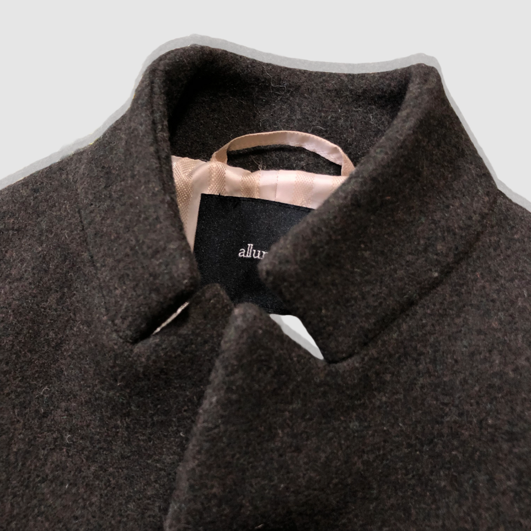 アルアバイル-allureville-メルトンウールロングコート | MoDeNeW
