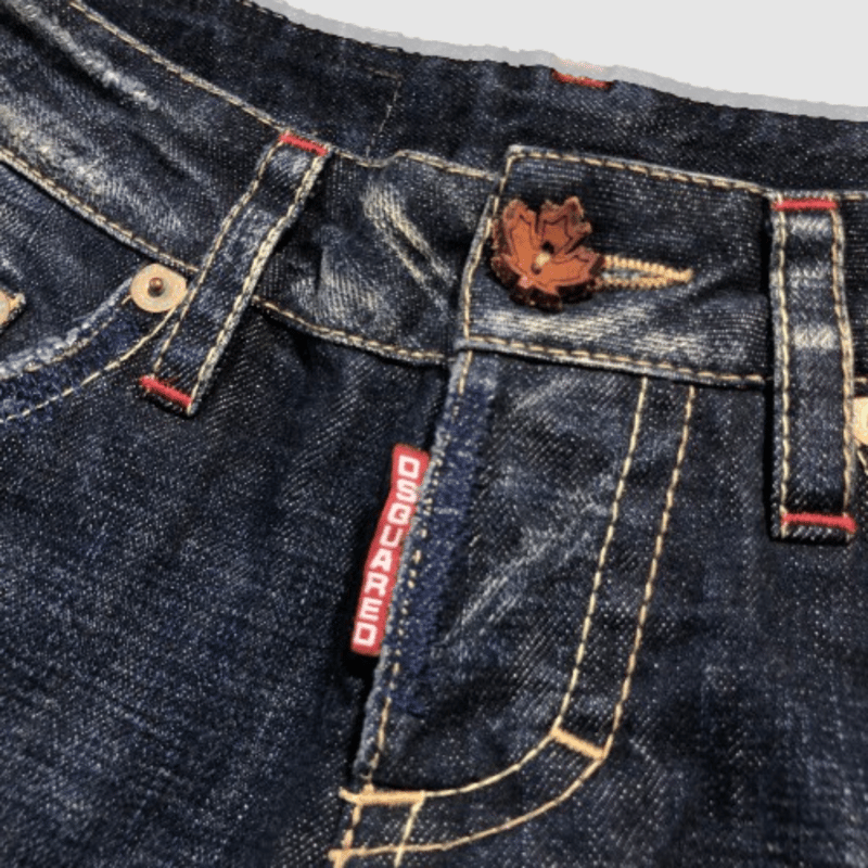 ディースクエアード スリムフィット FAIR】DSQUARED2(ディースクエアード) BLUE SPARKLE TOPPA WASH