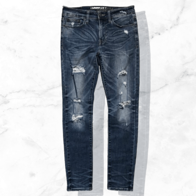 アメリカンイーグル スキニー 6 アメリカンイーグル ジェギング 6レギュラー 即日発送 黒 スキニー