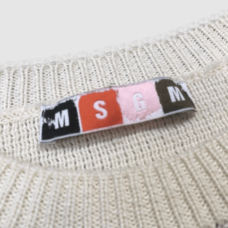 エムエスジーエム - MSGM - アーガイルセーター