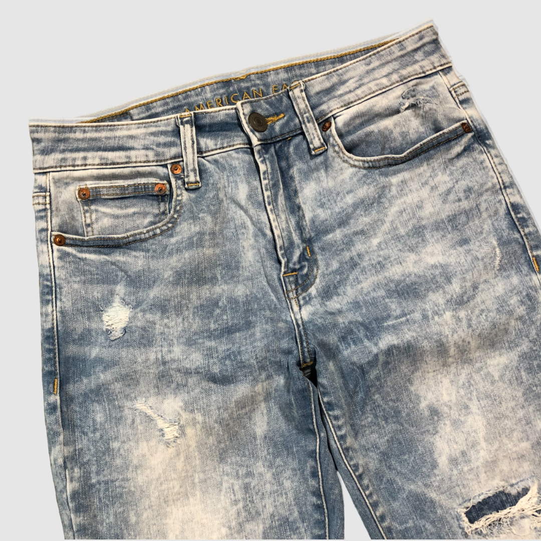 アメリカンイーグルダメージスキニー アメリカンイーグル-American Eagle-ダメージスキニーパンツ | MoDeNeW