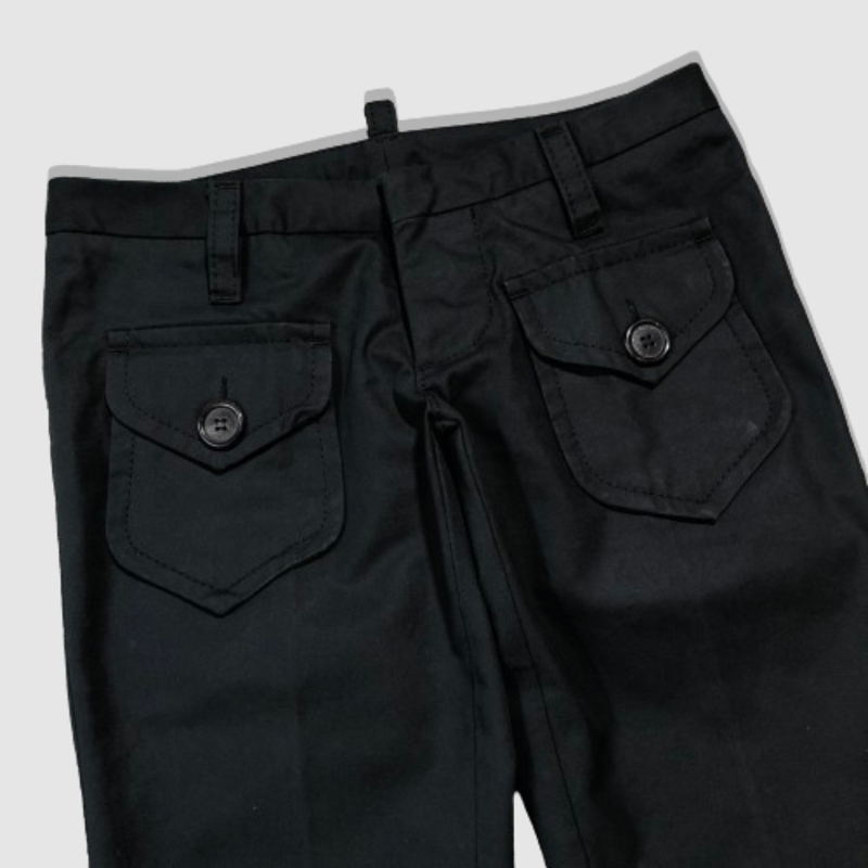 ディースクエアード-DSQUARED2-ロールアップクロップドパンツ | MoDeNeW 